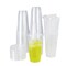 Spec101 To Go Smoothie Cup 50pk - 24oz Clear Plastic Cups with Lids and Straws